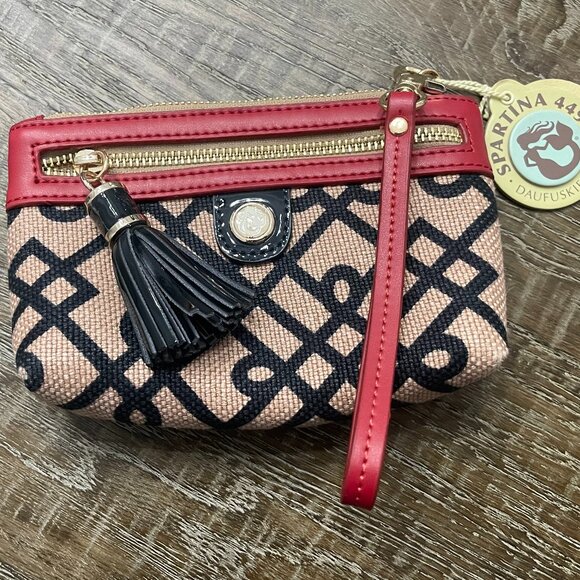 Spartina 449 Daufuskei Island Tassel Wristlet, NWT - Picture 2 of 10